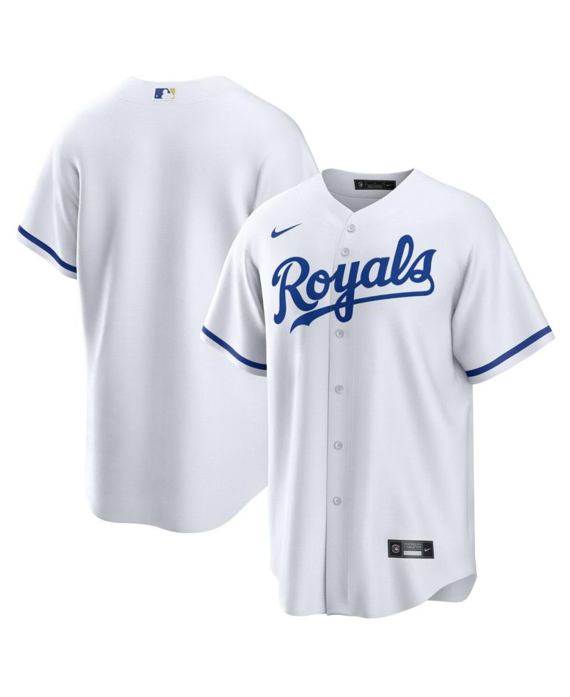 Men's White Kansas City Royals Home Big & Tall Replica Jersey