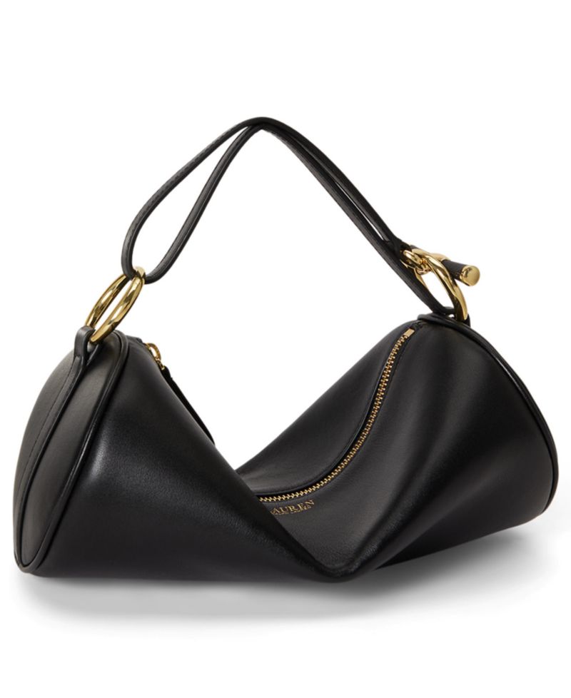 Blaike Leather Small Barrel Bag