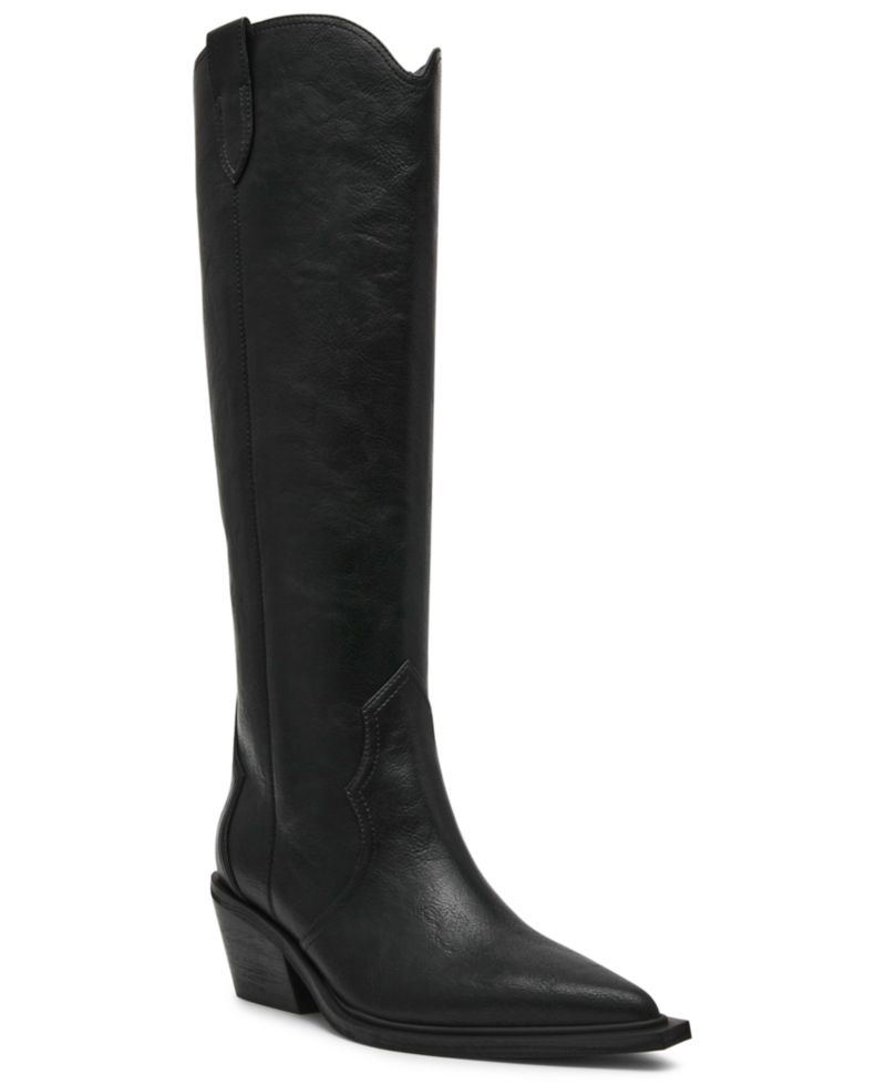 Women's Greva Tall Pull-On Cowboy Western Boots, Regular & Wide Calf