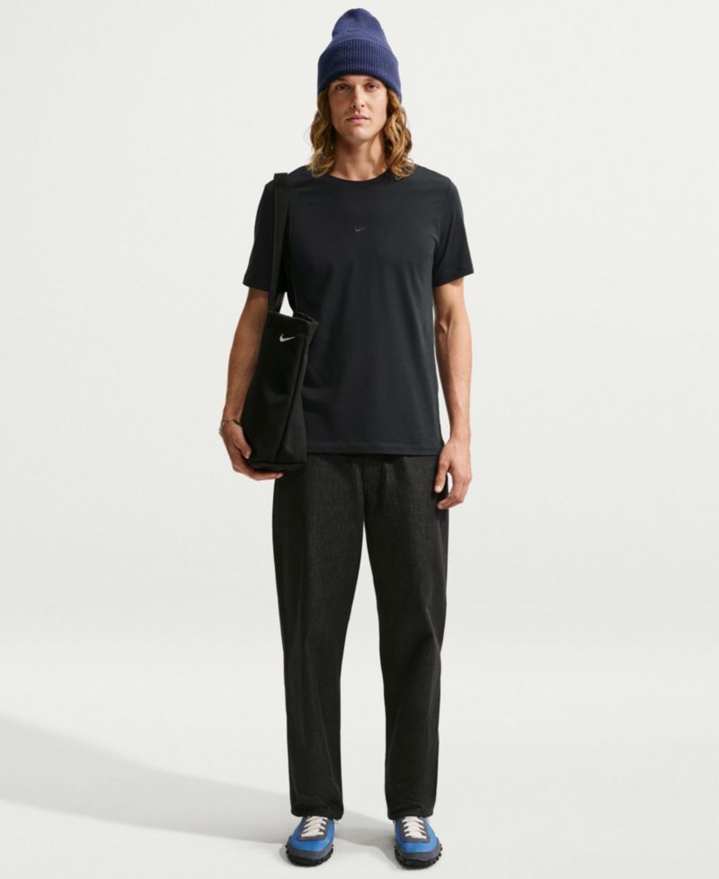 Men's Embroidered Swoosh Logo T-Shirt