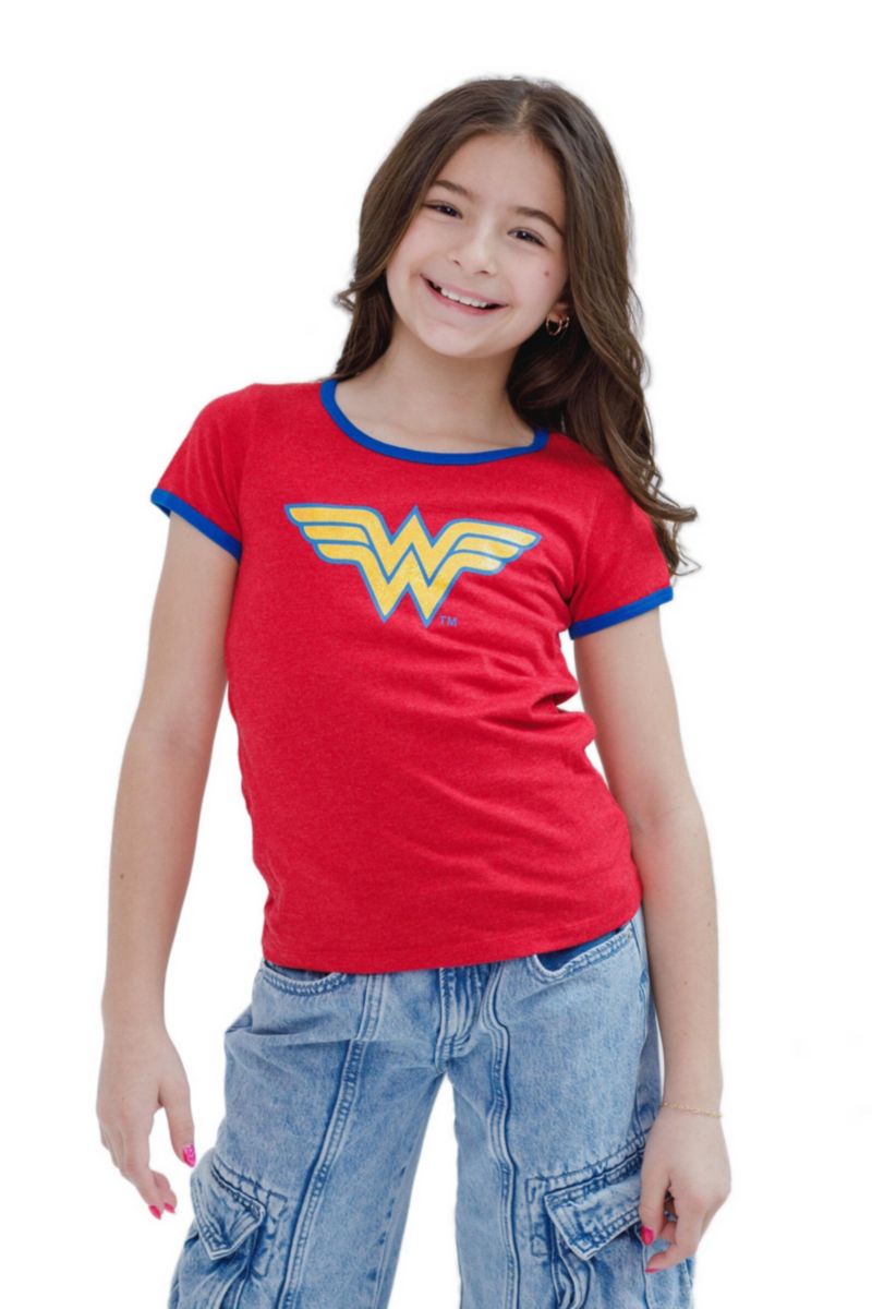 Girls' Glitter Graphic T-Shirt