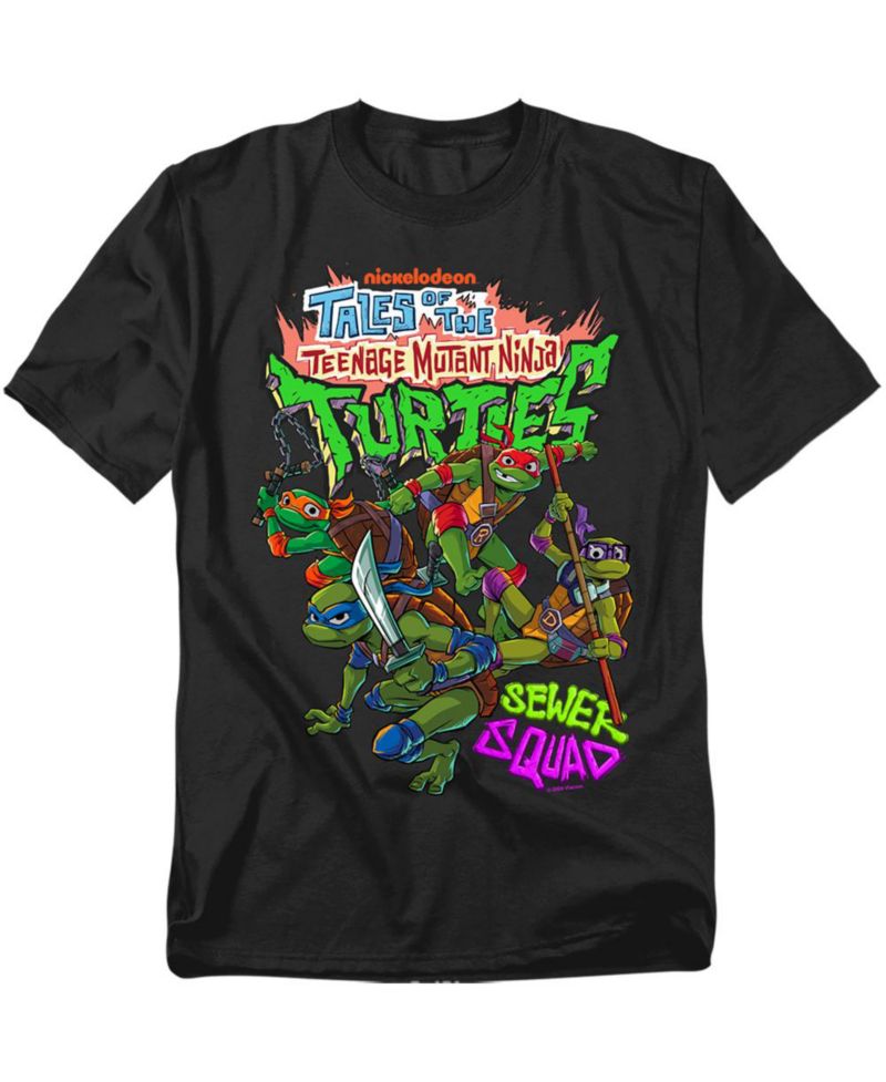 Men's Tales Of The Teenage Mutant Ninja Turtles Sewer Squad T-Shirt