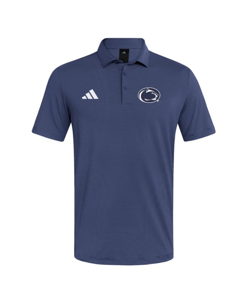 Men's Navy Penn State Nittany Lions Ultimate365 Stripe Polo Shirt