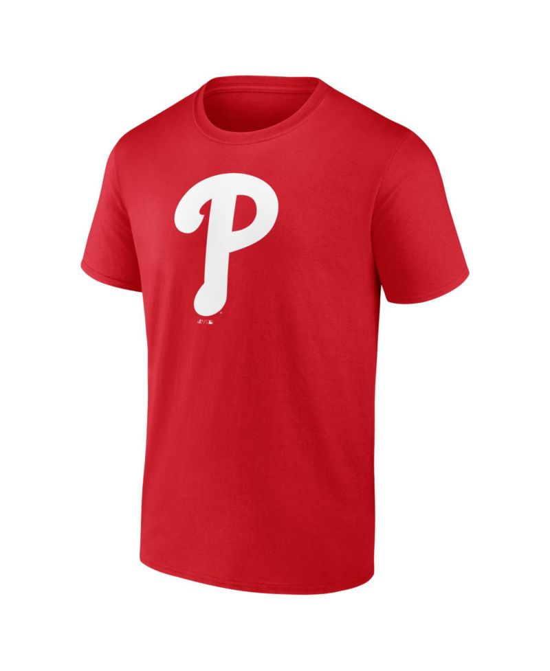 Men's Red Philadelphia Phillies Logo T-Shirt