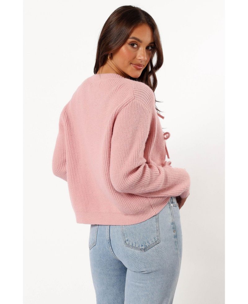 Women's Wilde Bow Front Cardigan Sweaters