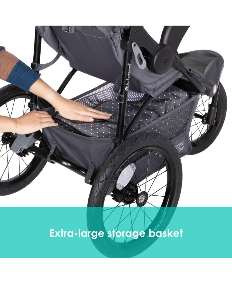 Expedition Zero Flat Jogger Travel System with LED Lights