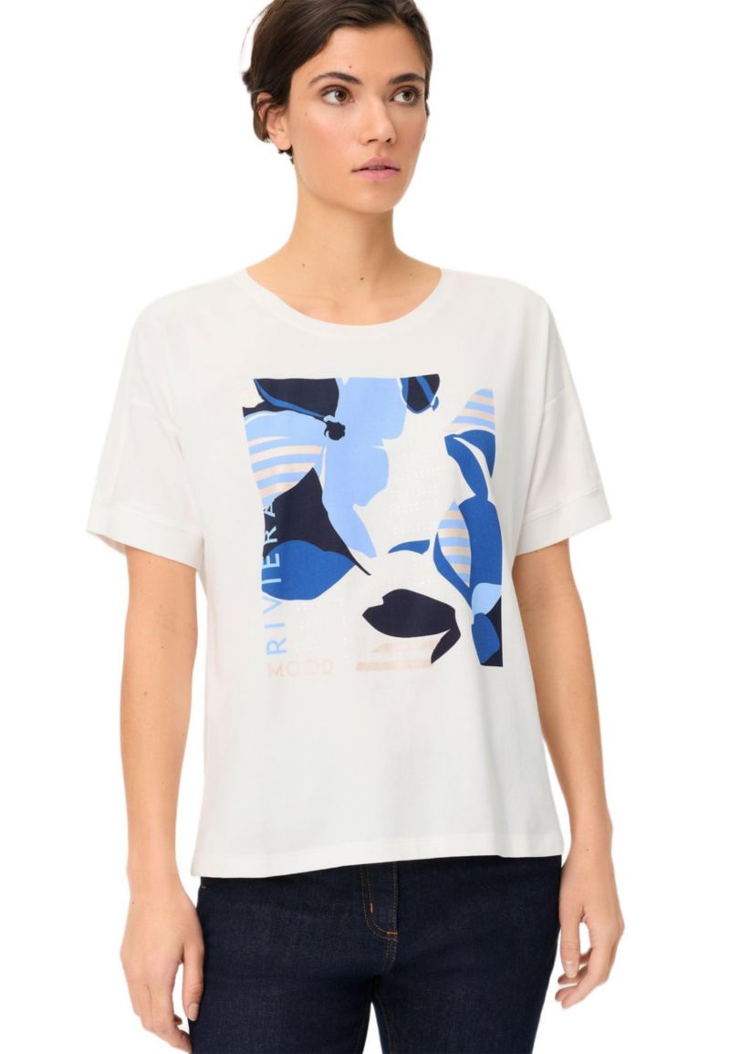 Women's Riviera Placement Print T-Shirt