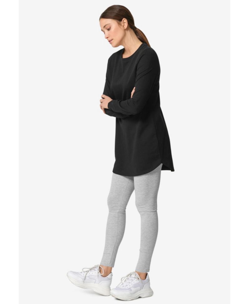 Plus Size Cotton Spandex Full Length Leggings