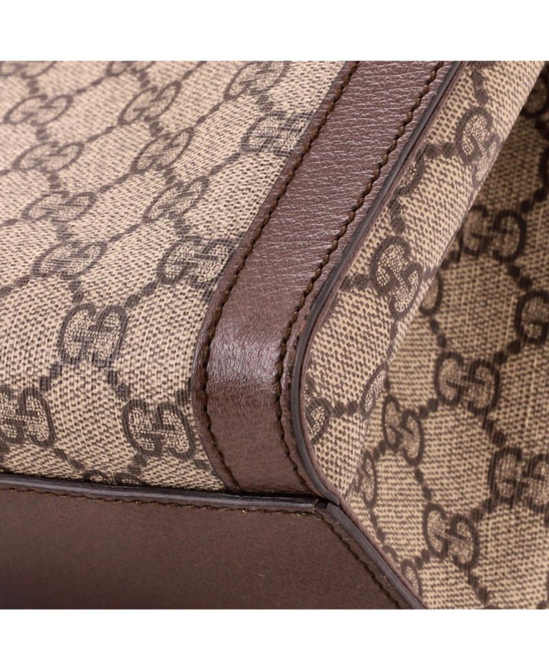 Medium Ophidia Top Handle Tote GG Coated Canvas