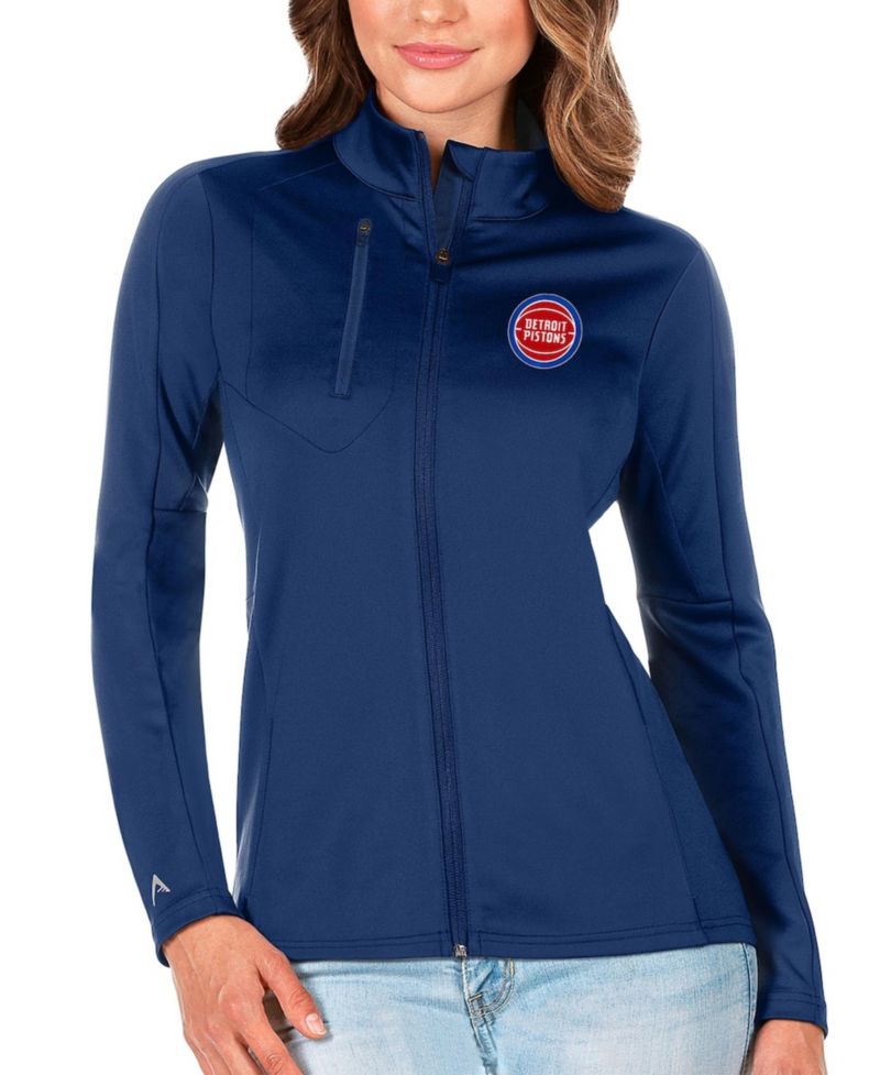 Women's Blue Detroit Pistons Generation Full-Zip Jacket