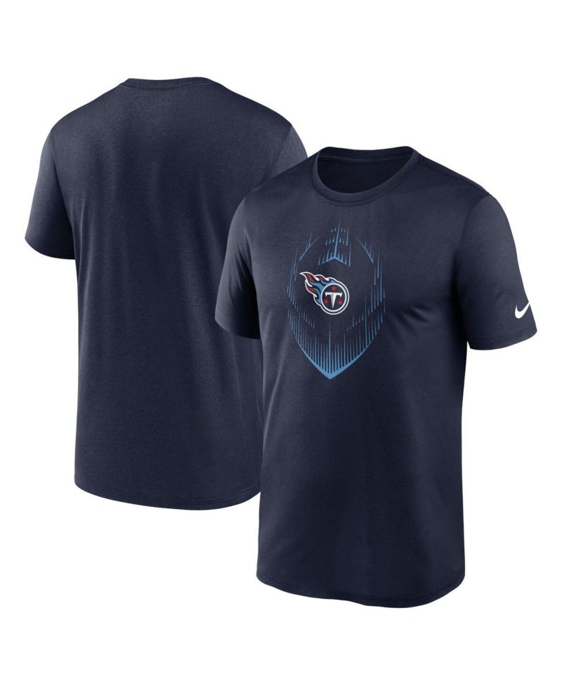 Men's Navy Tennessee Titans Primetime Legend Icon Performance T-Shirt