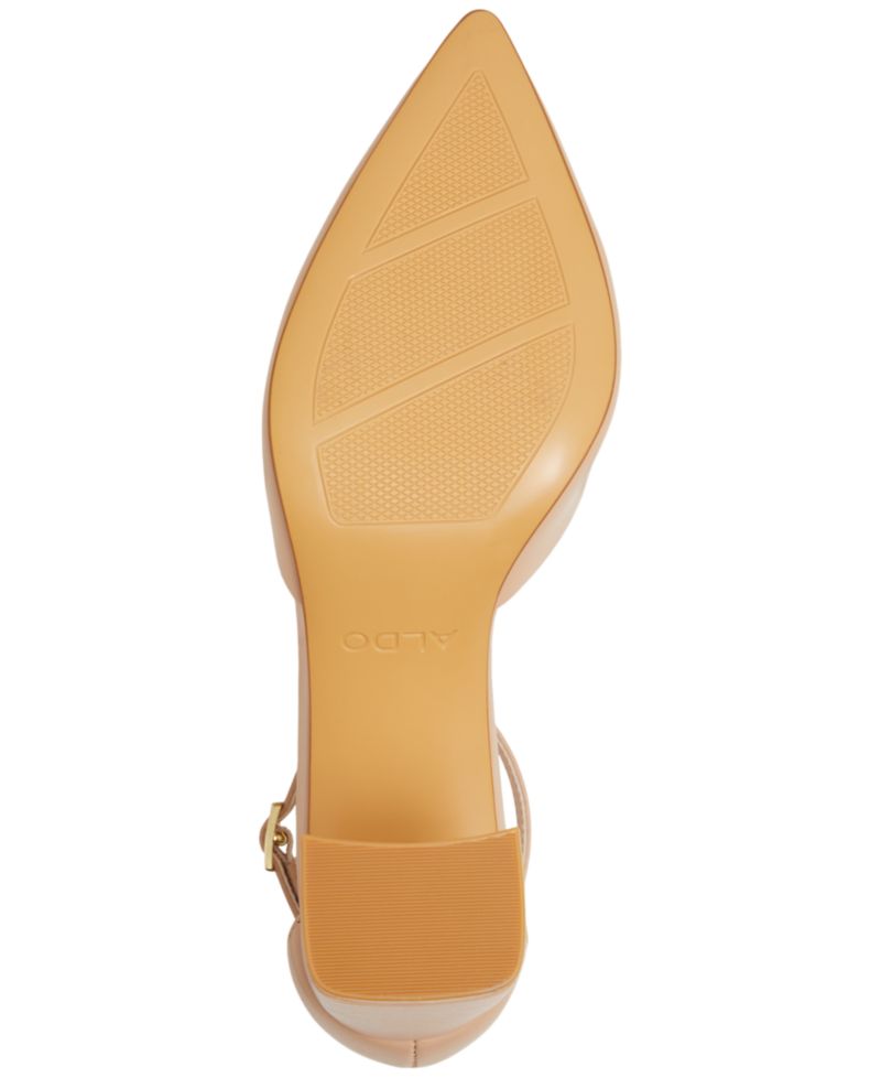 Women's Jan Pointed Toe Ankle-Strap Block-Heel Sandals
