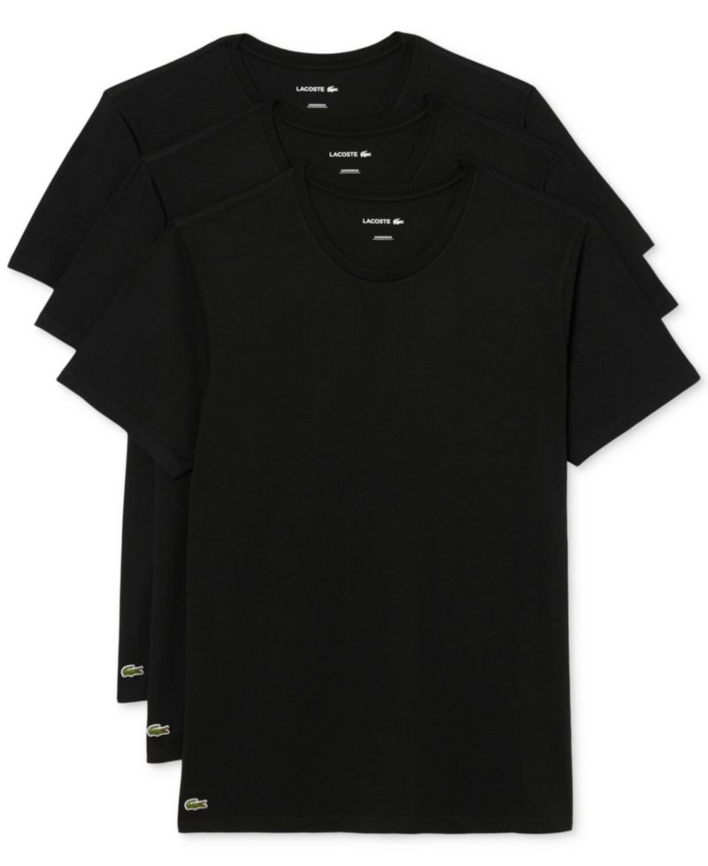 Men's Regular-Fit Crewneck Undershirts, 3-Pack