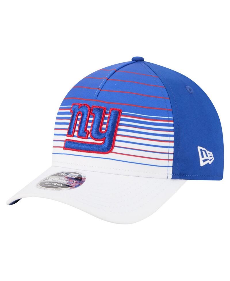 Men's White/Royal New York Giants Adventure Gradient 9FORTY M-crown A-Frame Adjustable Hat