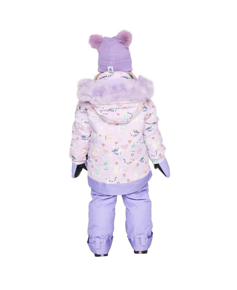 Little Girls Kids&baby(6-8)Little Two Piece Discover Snowsuit Printed Cats