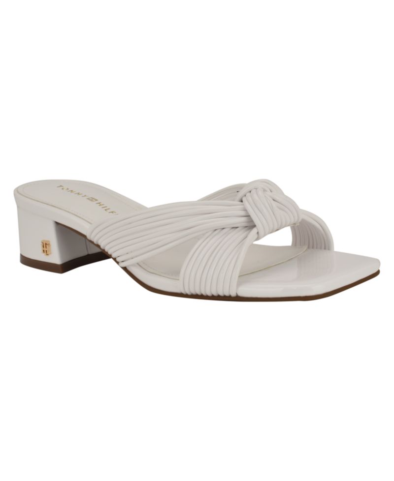 Women's Philie Knotted Crisscross Block Heel Sandals
