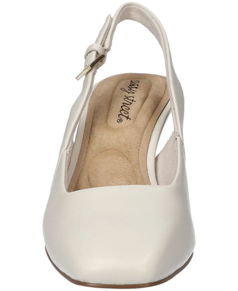Ritsa Square Toe Slingback Pumps