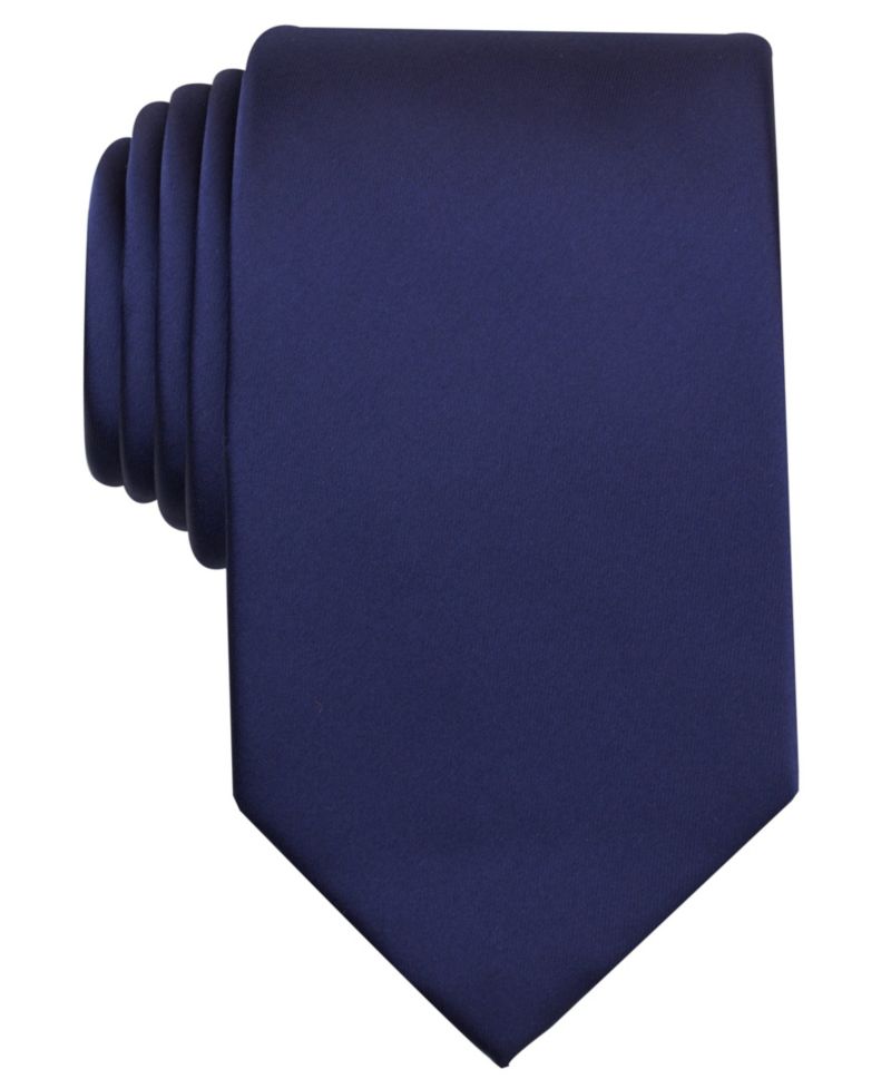 Men's Satin Solid Tie