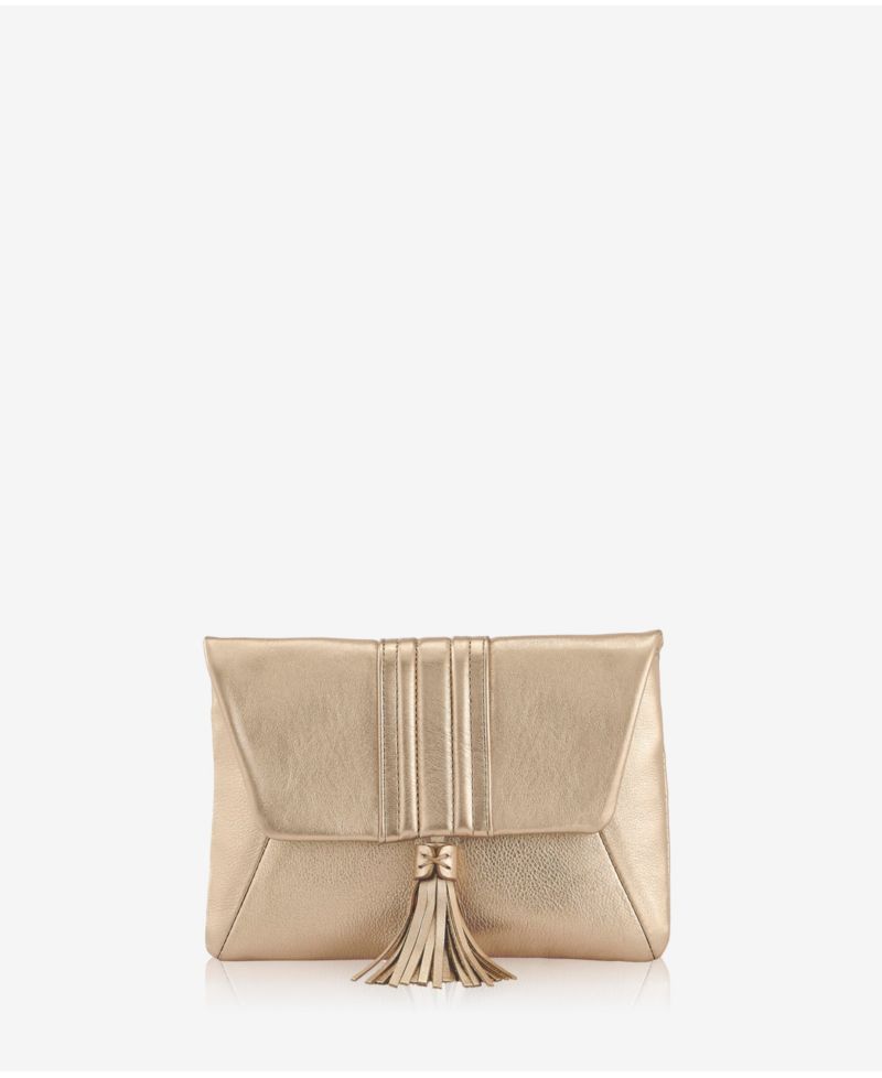 Ava Leather Clutch