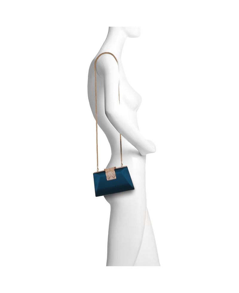 Woman's Amira Faceted Minaudiere
