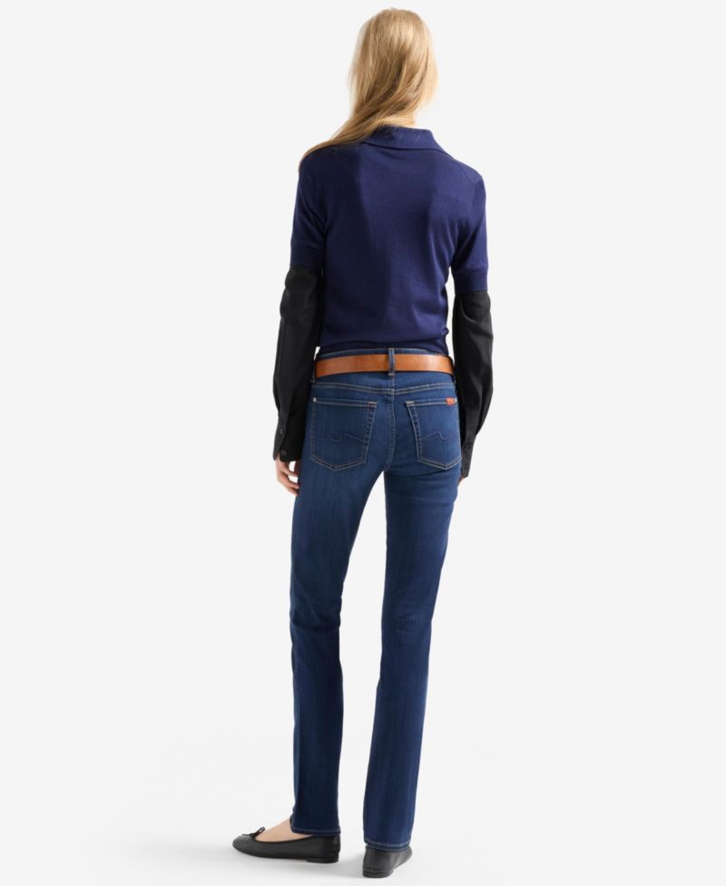 Women's Kimmie Mid-Rise Straight-Leg Jeans