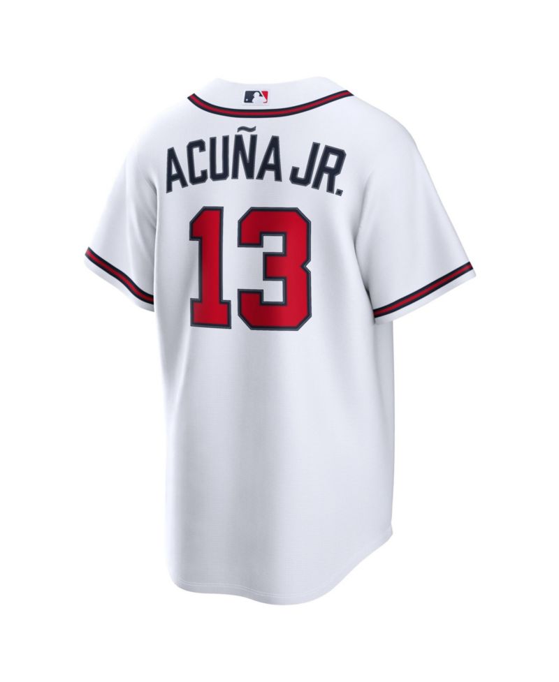 Men's Ronald Acu&ntilde;a Jr. Atlanta Braves Home Replica Jersey