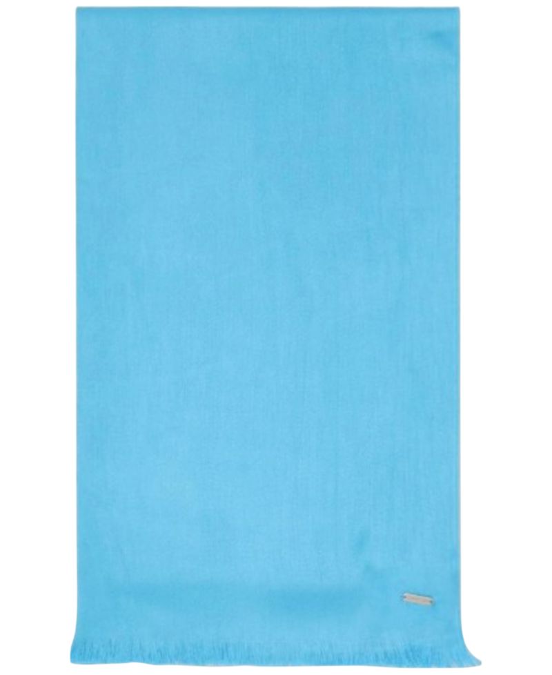 Women's Solid Satin-Feel Pashmina Scarf