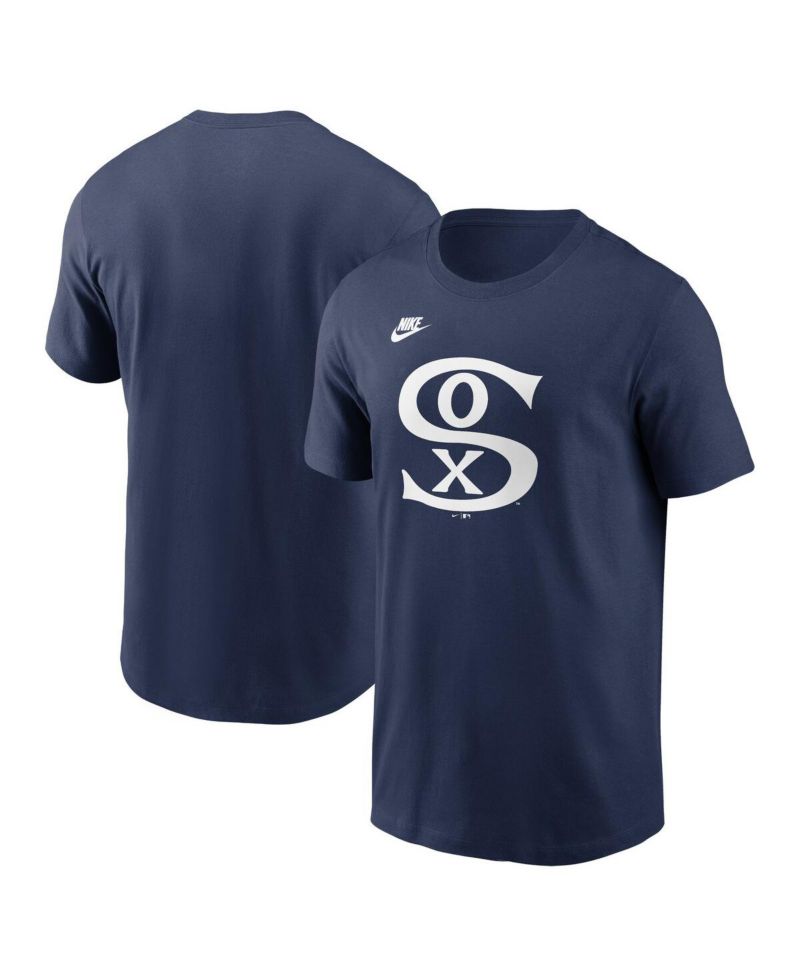 Men's Navy Chicago White Sox Cooperstown Collection Team Logo T-Shirt