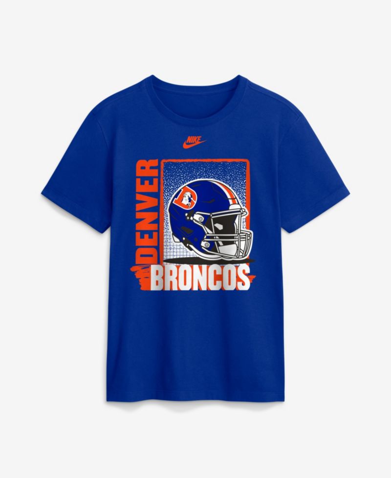 Men's Royal Denver Broncos Vintage Power Game Club T-Shirt