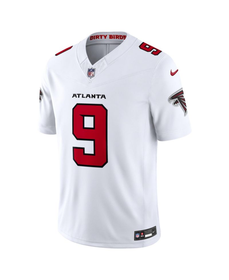 Men's Michael Penix Jr. White Atlanta Falcons Vapor F.U.S.E. Stitched Limited Jersey