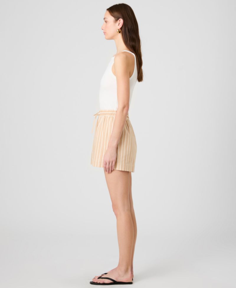 Women's Stripe Pull-On Shorts