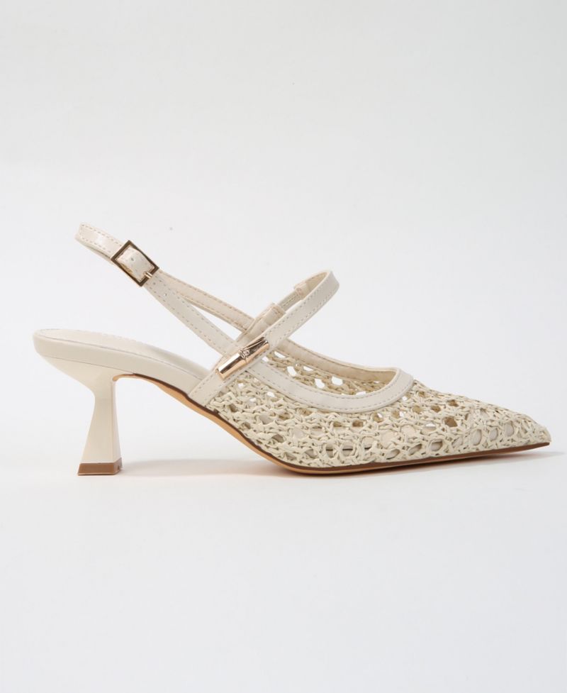 Calloway Woven Slingback Heels