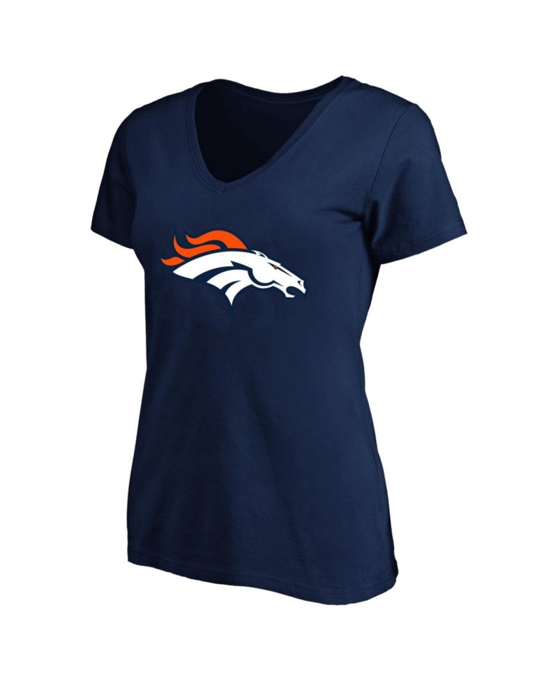 Plus Size Denver Broncos Bo Nix V-Neck T-Shirt