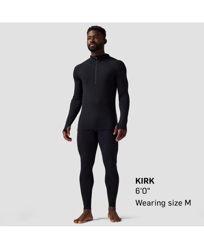 Men's Cedars RWS Merino Lt-Wt Baselayer Bottom Lightweight Long Underwear Bottoms
