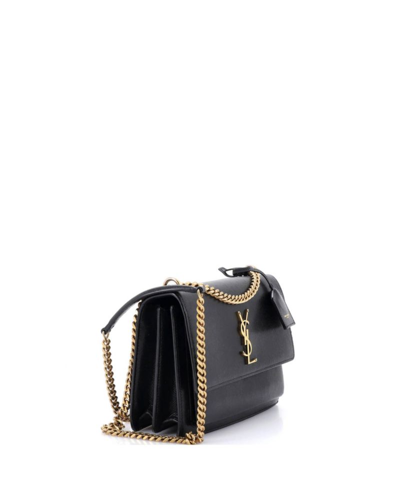 Medium Sunset Crossbody Bag Leather