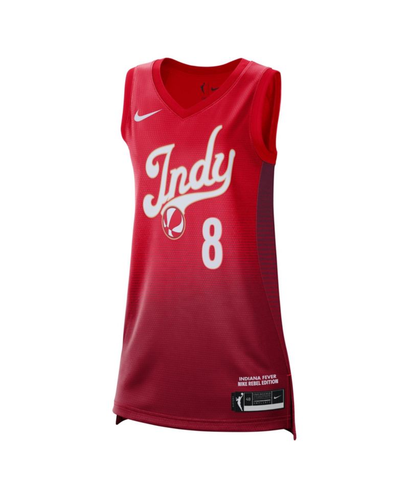 Men's and Women's Sophie Cunningham Red Indiana Fever Victory Jersey