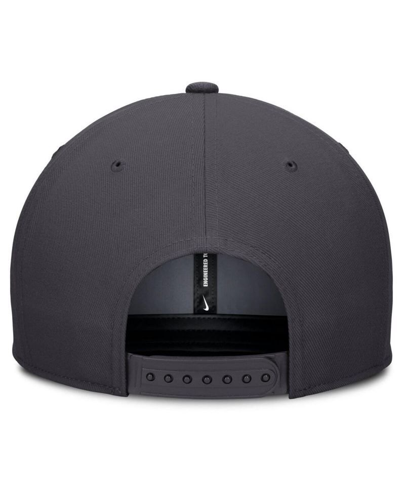 Men's Anthracite Houston Astros Statement Pro Snapback Hat