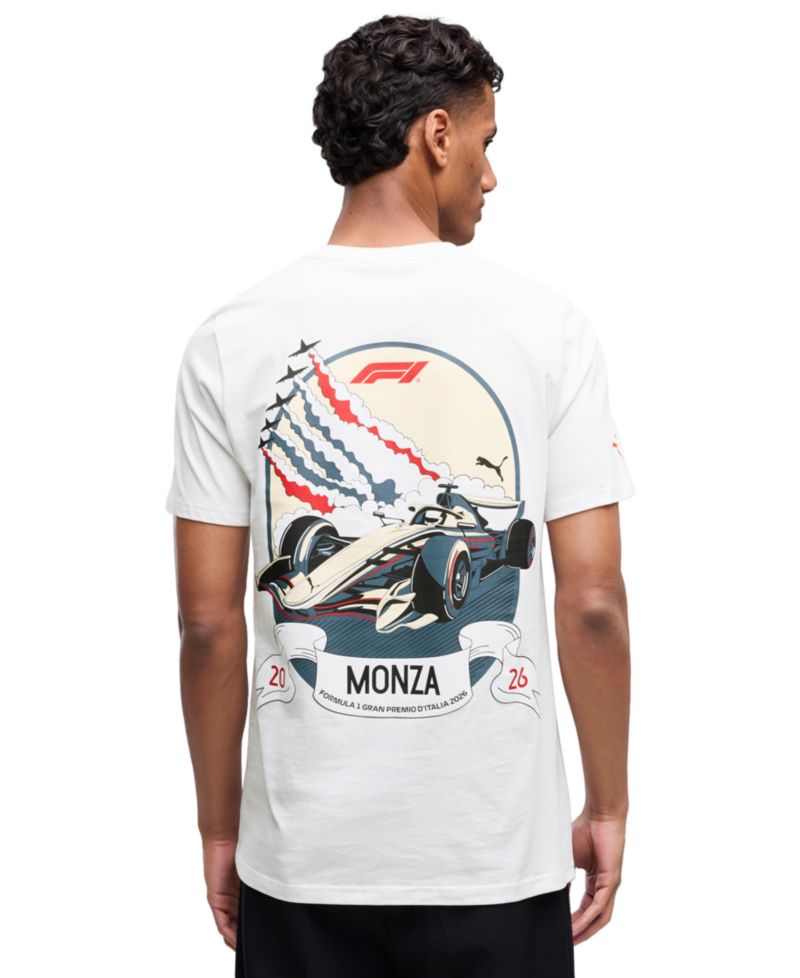 Men's F1 Monza Graphic Crew Neck T-Shirt