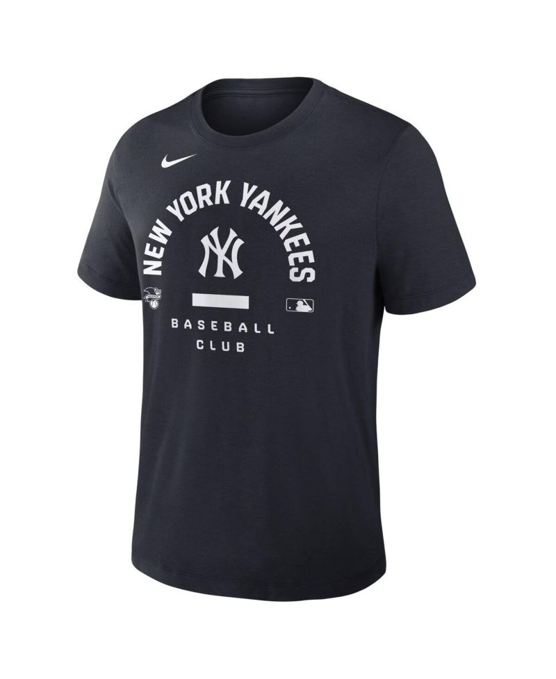 Men's Navy New York Yankees Authentic Collection Early Work Tri-Blend Dri-FIT T-Shirt