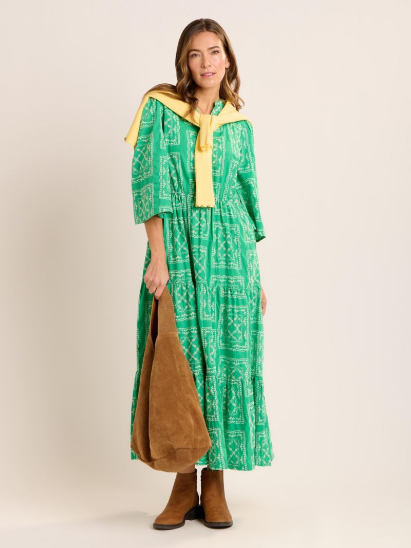 Women's Clarisa Embroidered Maxi Dress