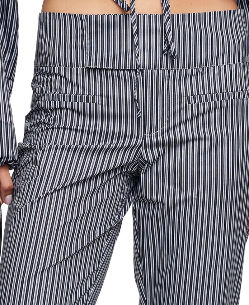 Women's Totti Wide-Leg Stripe Pants