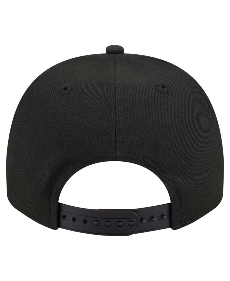Men's Black Los Angeles Dodgers Motion A-Frame 9FIFTY Snapback Hat