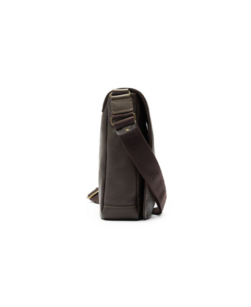 Men's Newstead Messenger Leather Satchel