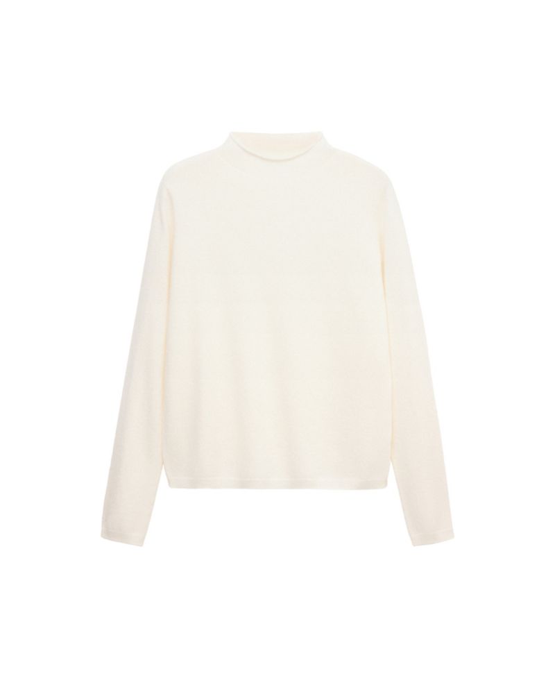Women's Selection Cashmere Mock-Neck Lightweight Sweater