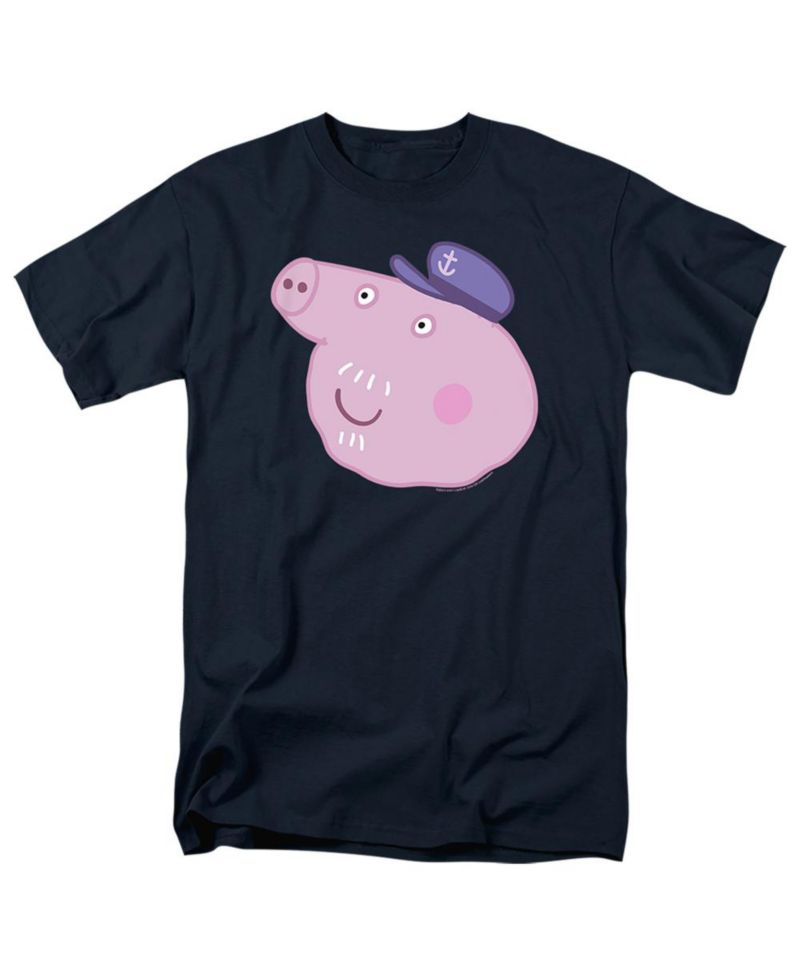 Big & Tall Peppa Pig Grandpa Pig Face T Shirt