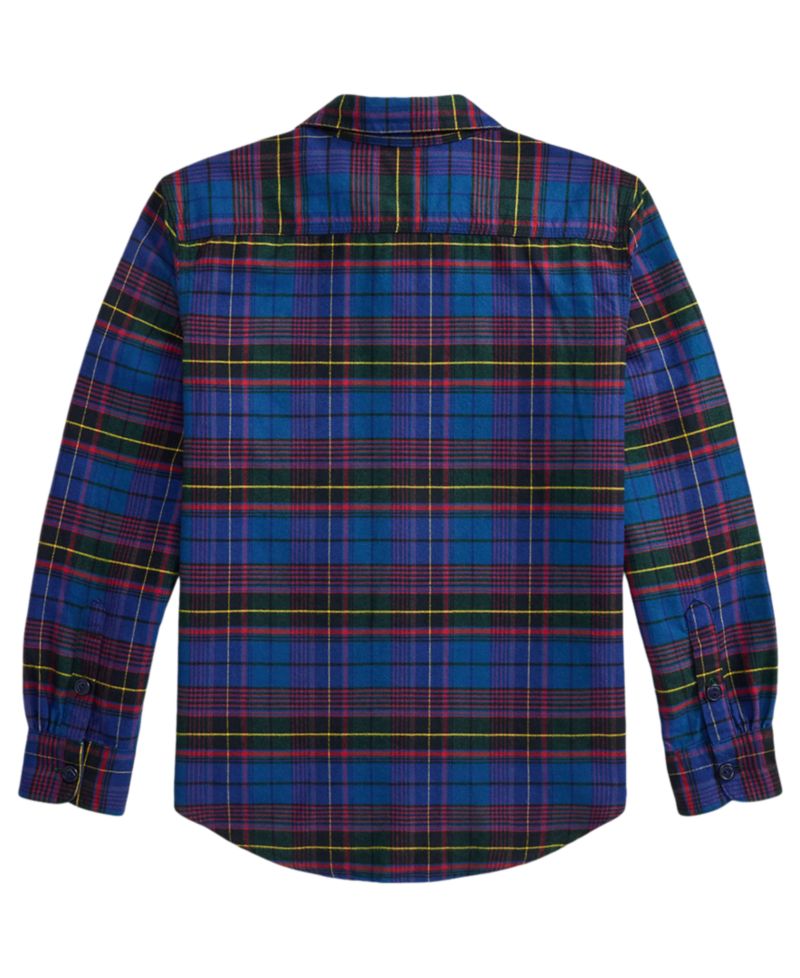 Boys' 8-20 Plaid Long-Sleeve Workshirt