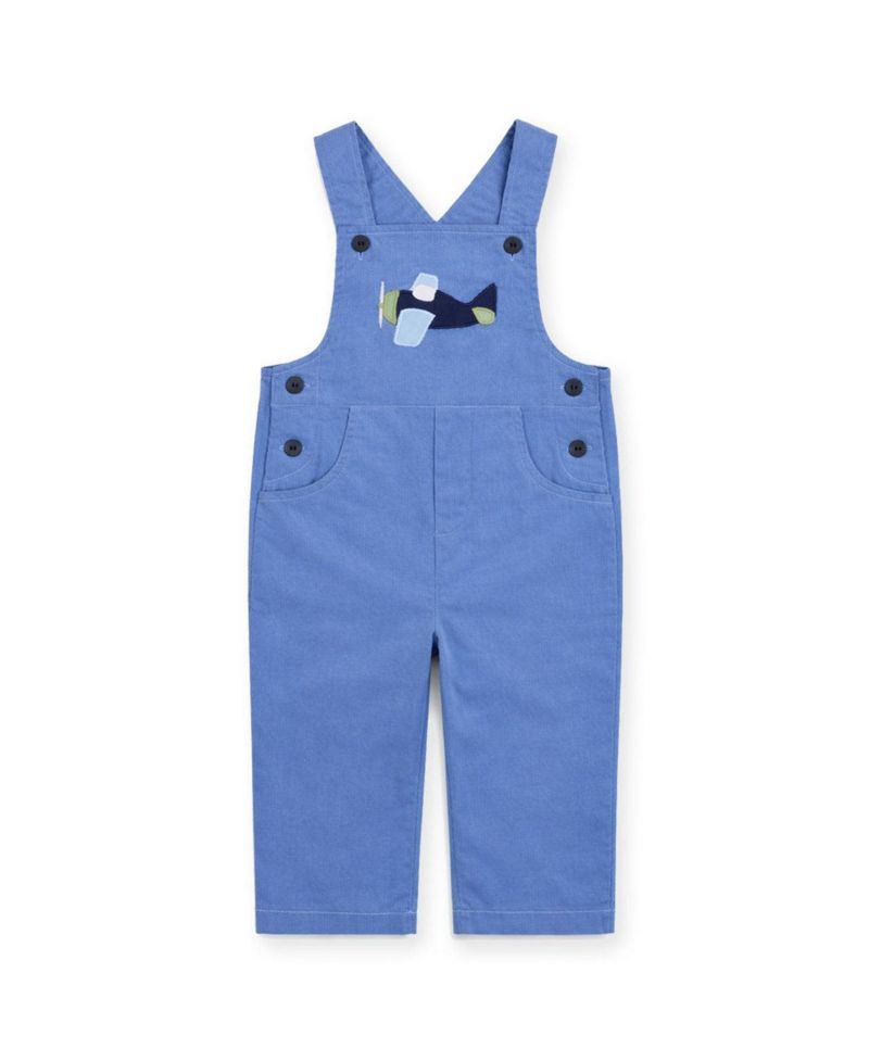 Baby Boy 6M-24M Corduroy Longall with Airplane Jumpsuit