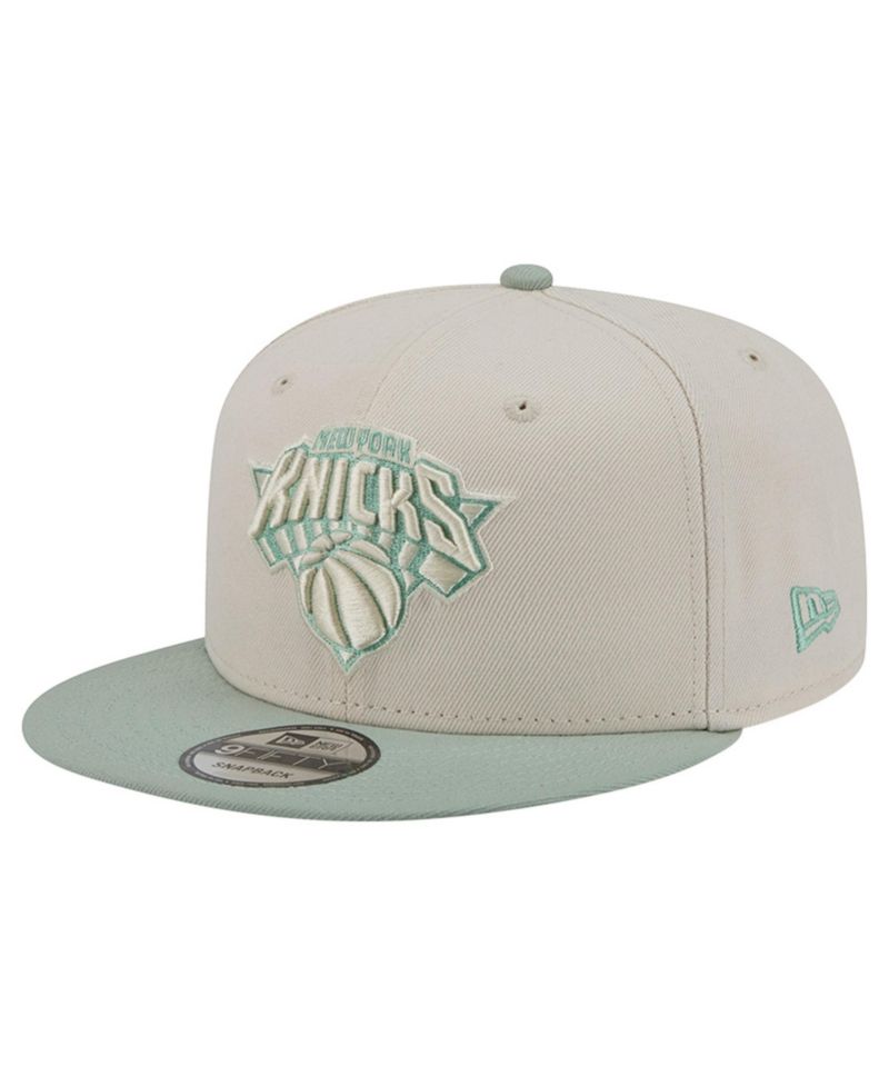 Men's Cream/Light Green New York Knicks Color Pack 9FIFTY Snapback Hat