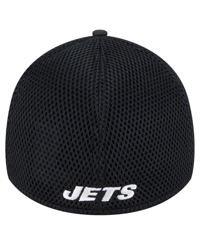 Men's Black New York Jets Active Camo 39THIRTY Flex Hat