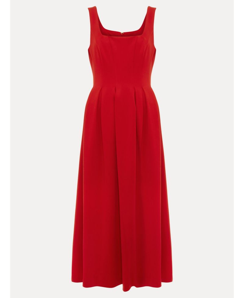 Women's Katie Square-Neck Midi Dress
